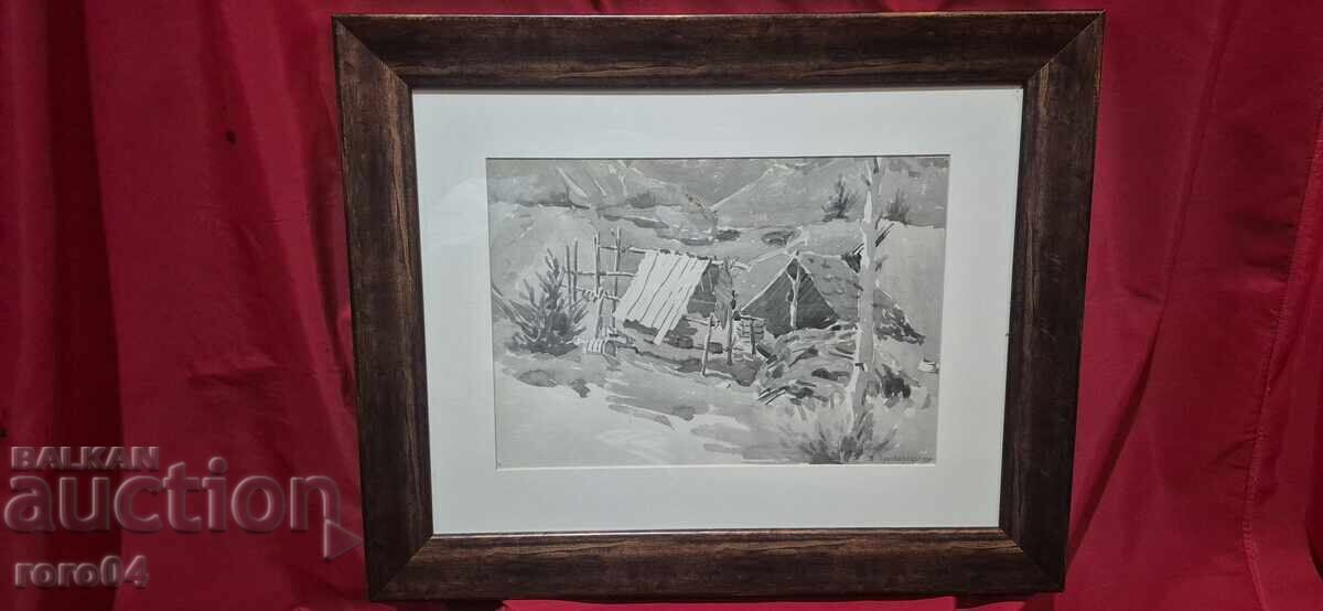 ХРИСТО ЙОНЧЕВ - КРИСКАРЕЦ ( 1879 - 1950 ) ПЕЙЗАЖ - 5 ХРИСТО ЙОНЧЕВ - КРИСКАРЕЦ ( 1879 - 1950 ) ПЕЙЗАЖ - 5