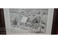 ХРИСТО ЙОНЧЕВ - КРИСКАРЕЦ ( 1879  - 1950 ) ПЕЙЗАЖ