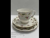 Staffordshir Αγγλικό σετ τριών τεμαχίων για τσάι