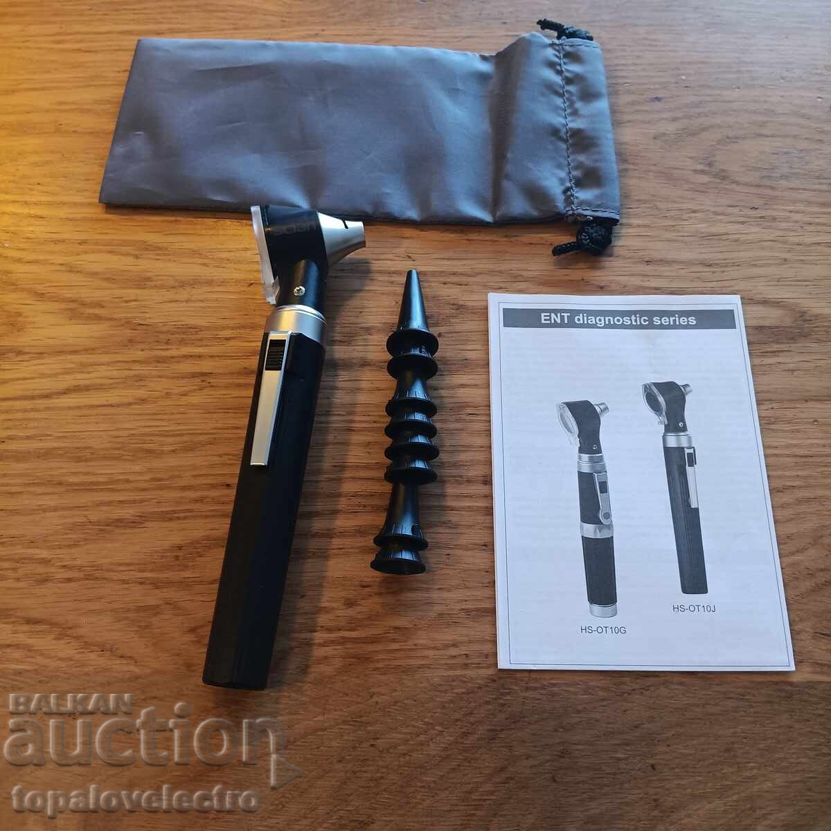 Παράδοση ΚΑΙΝΟΥΡΙΟ! Σετ ωτοσκόπιου - εργαλείο αυτιού με φως LED και 3x Παράδοση ΚΑΙΝΟΥΡΙΟ! Σετ ωτοσκόπιου - εργαλείο αυτιού με φως LED και 3x