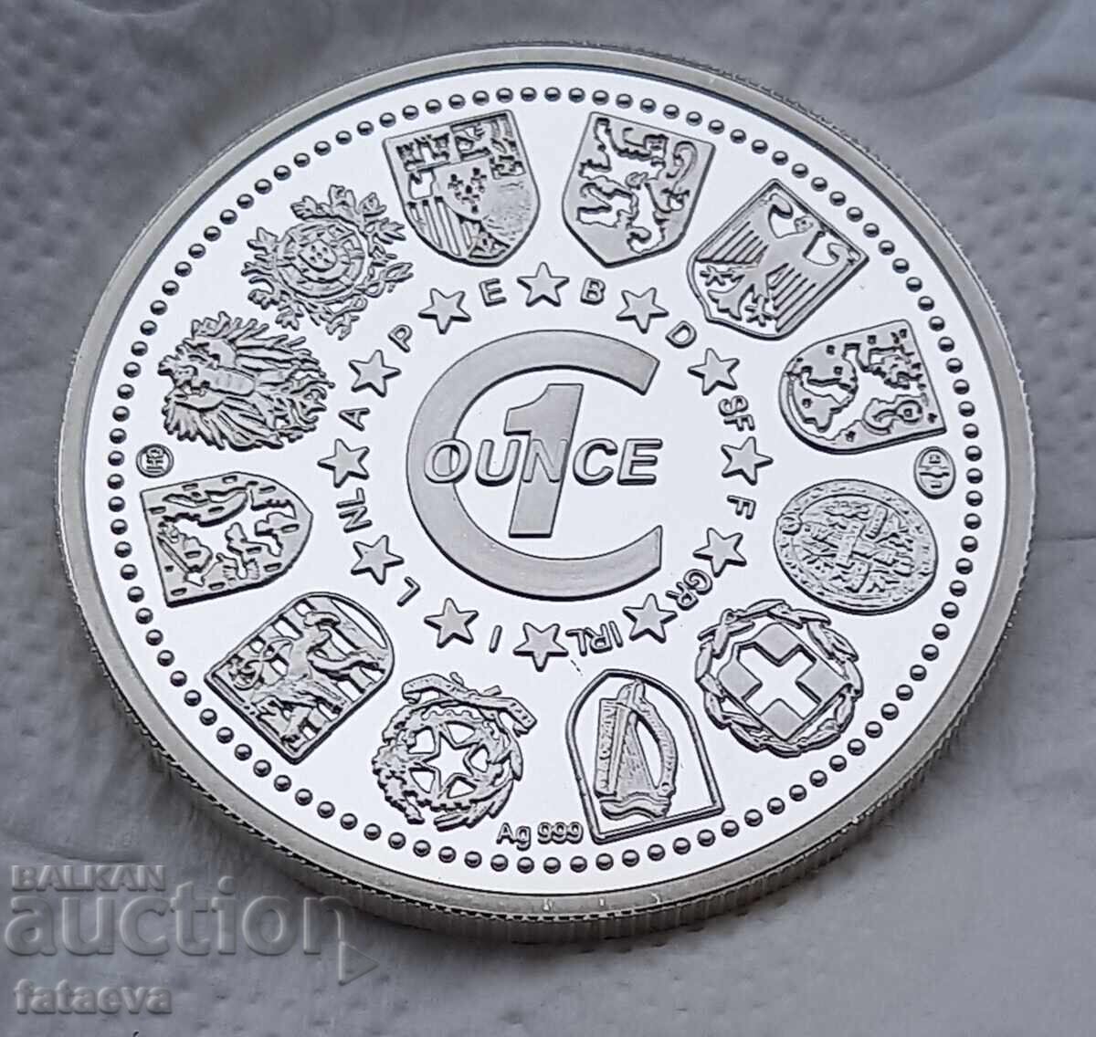 Доставка на 1 oz  сребро, SUOMI, Чети описанието.