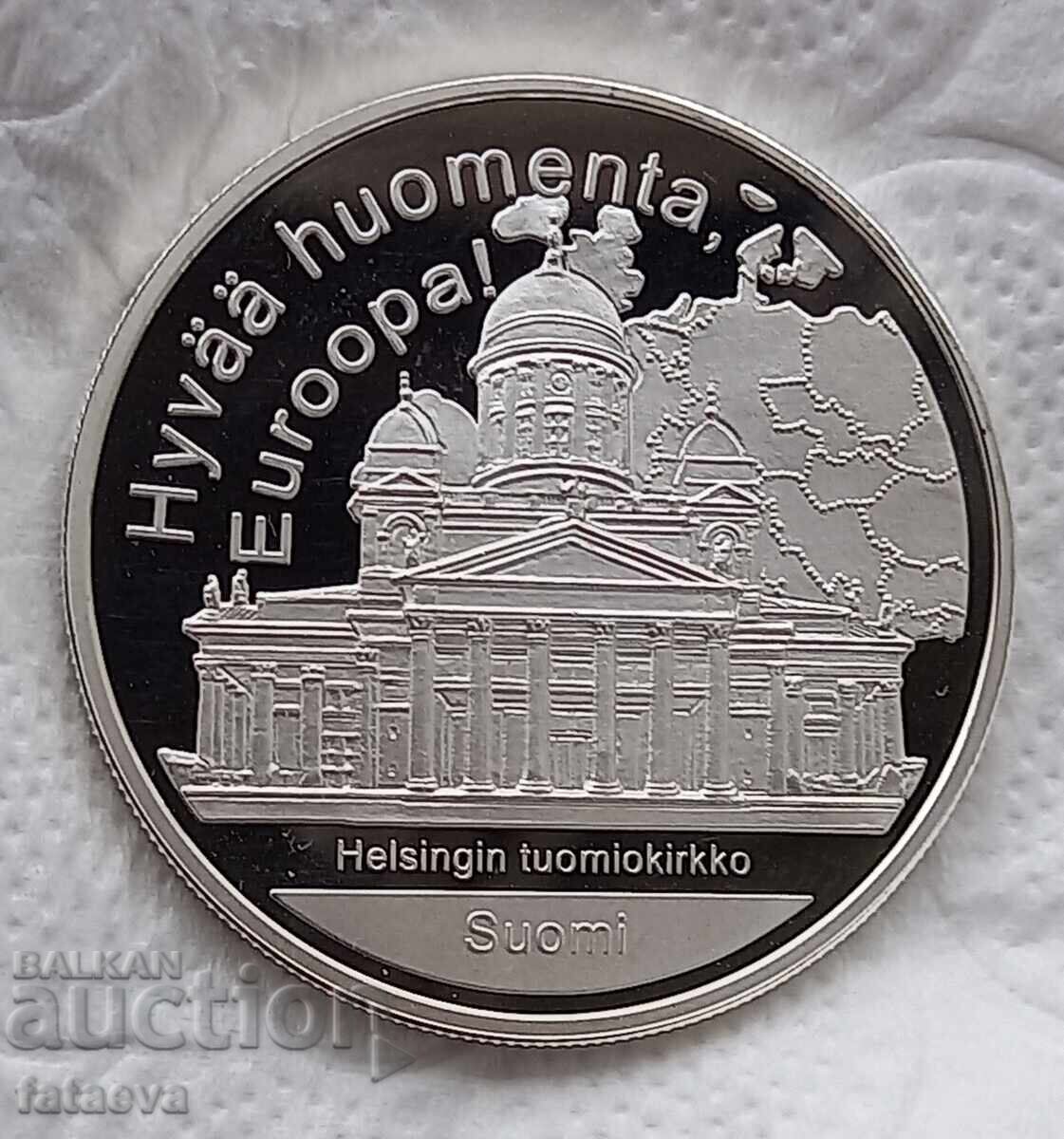 1 oz  сребро, SUOMI, Чети описанието.