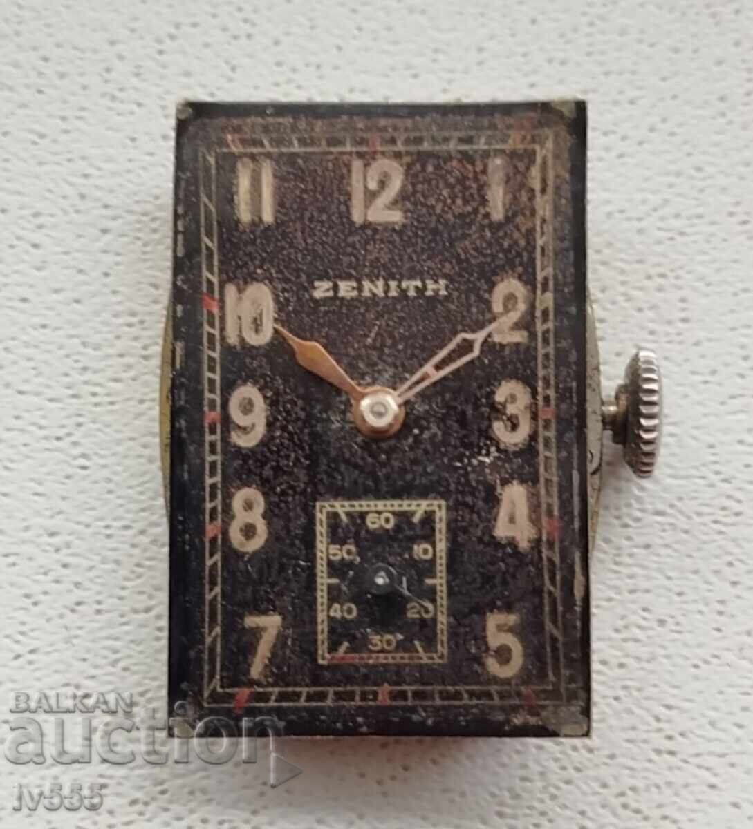 ПРОДАВАМ СТАР РЯДЪК ВОЕНЕН МЕХАНИЧЕН ЧАСОВНИК - ZENITH 1939 - 5