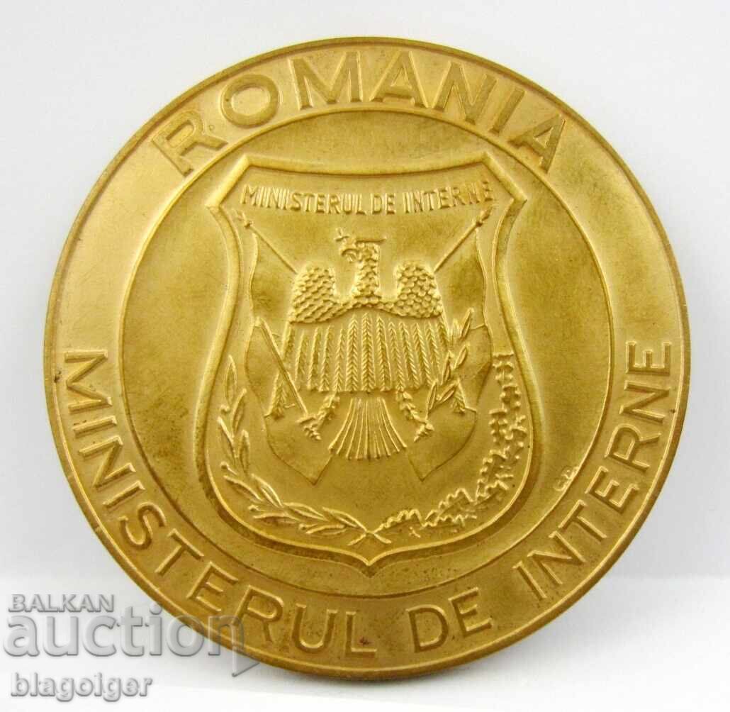 România-MAI-Poliție-Plachetă-Medalie de bronz - 6