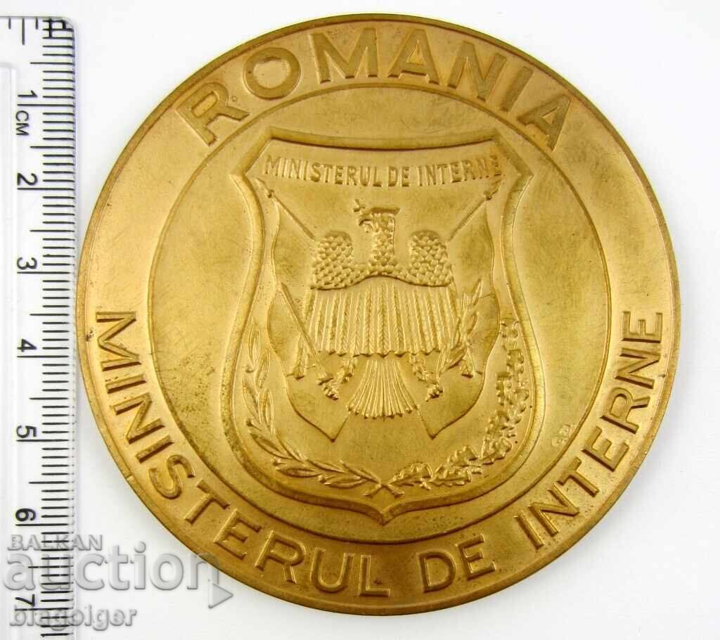 România-MAI-Poliție-Plachetă-Medalie de bronz - 7