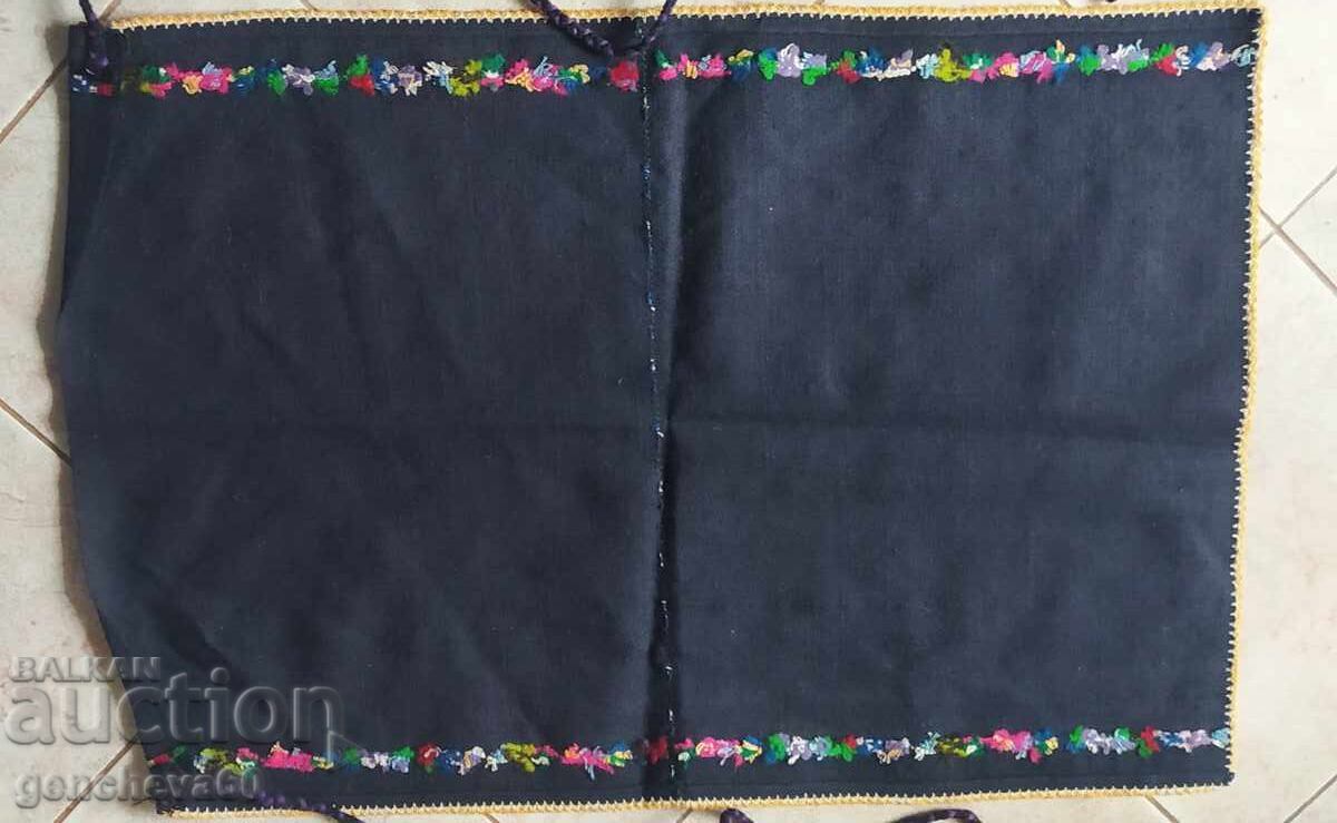 Authentic wool apron, embroidery - 5