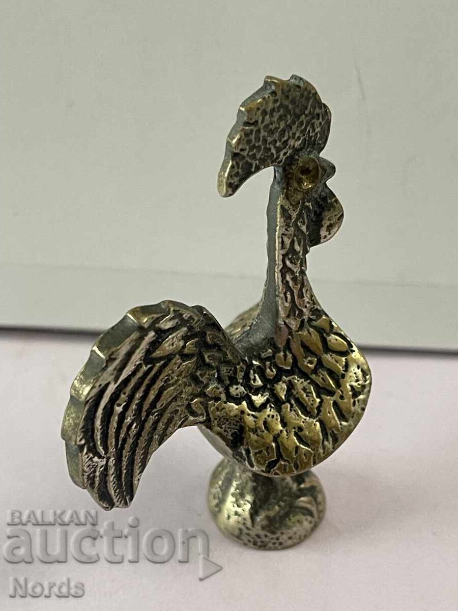 Δημοπρασία Αντίκα μεταλλικός κόκορας