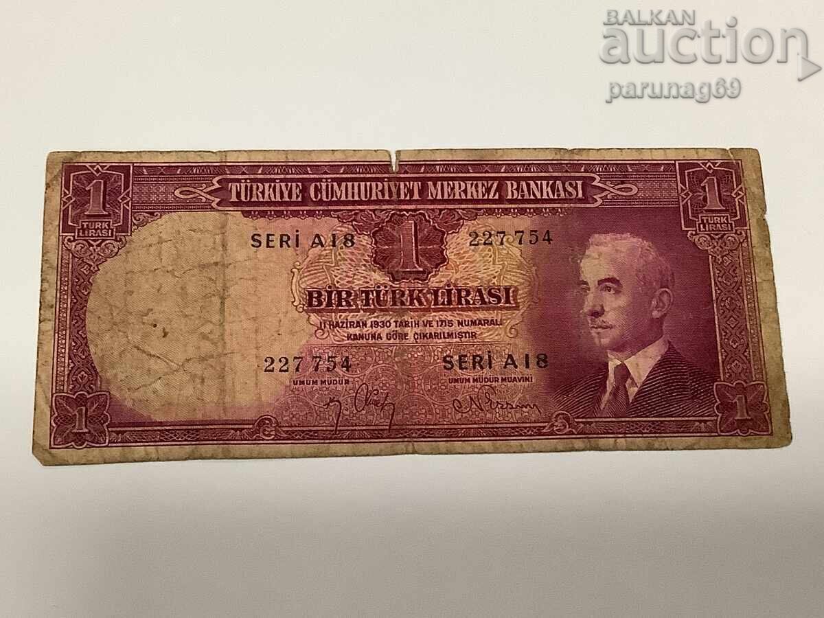Turcia 1 liră 1942 cu preț € 25.00 | 48.90 BGN