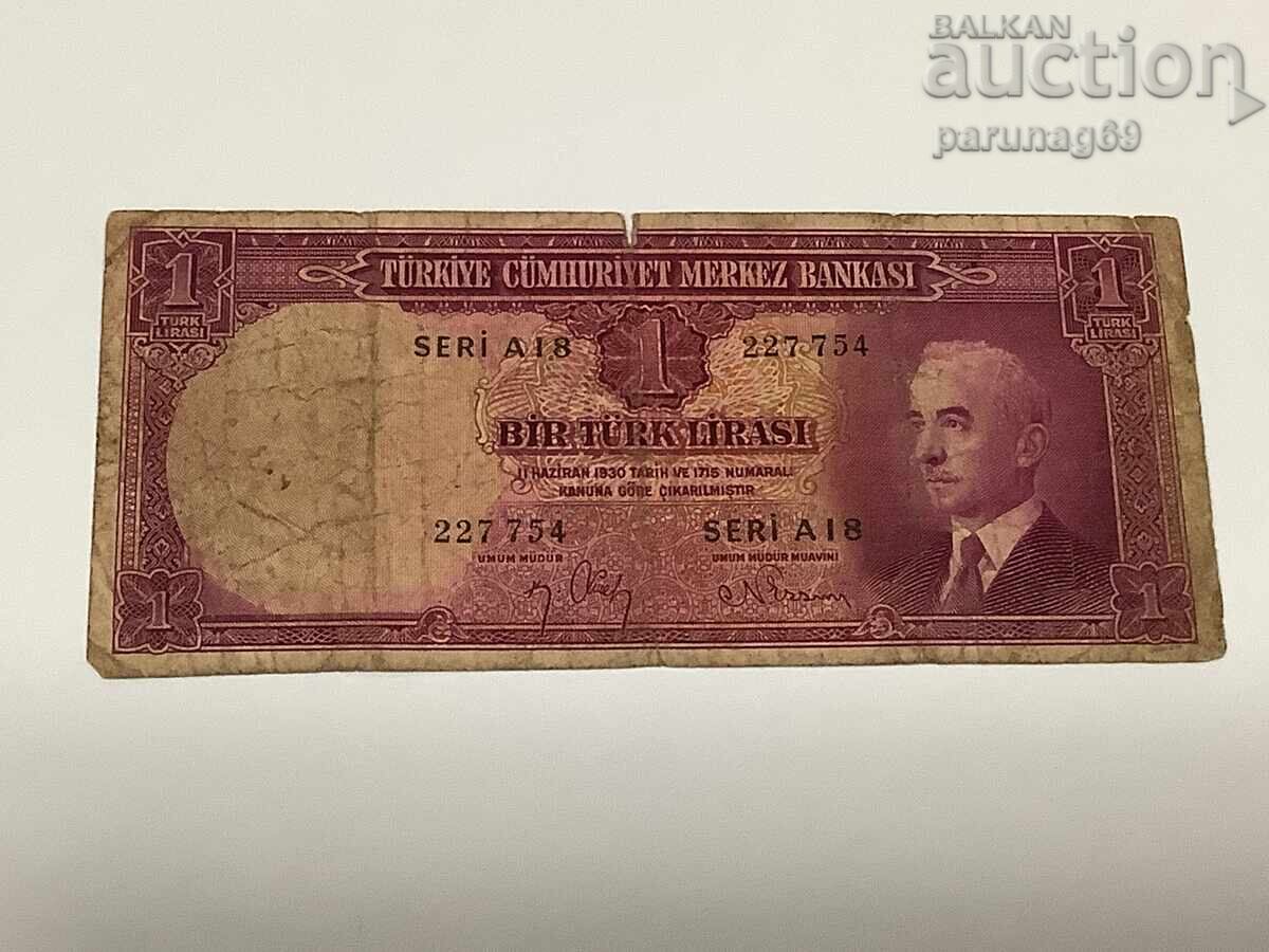 Turcia 1 liră 1942
