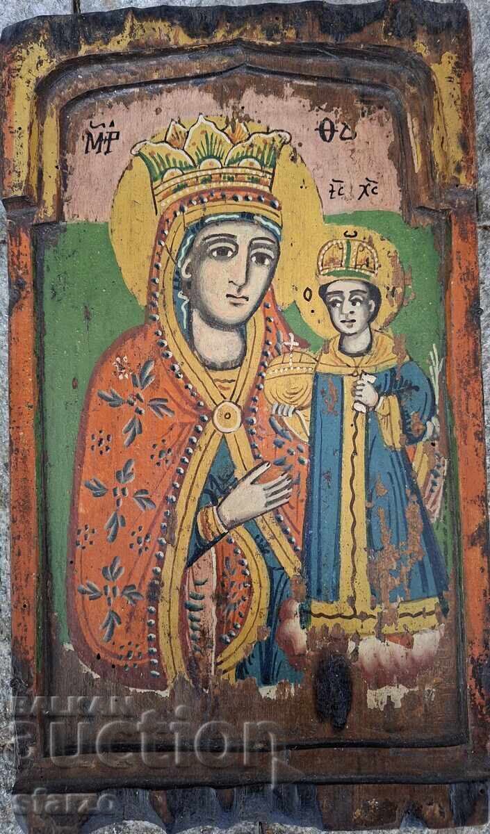 Стара Бъгарска Икона Триптих с цена € 230.00 | 449.84 лв.