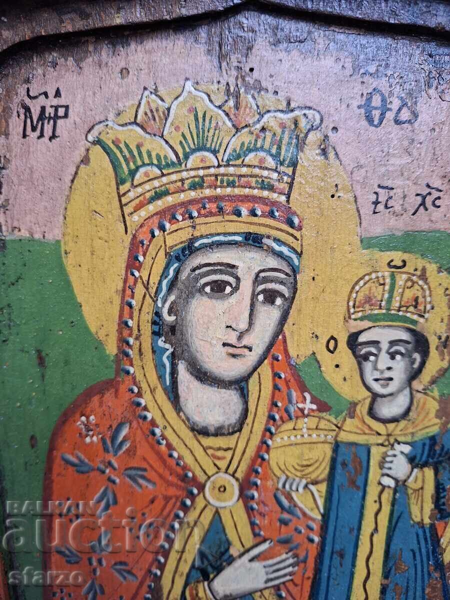 Стара Бъгарска Икона Триптих - 5