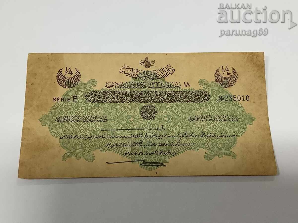 Turcia 1/4 liră 1332 - 4 an