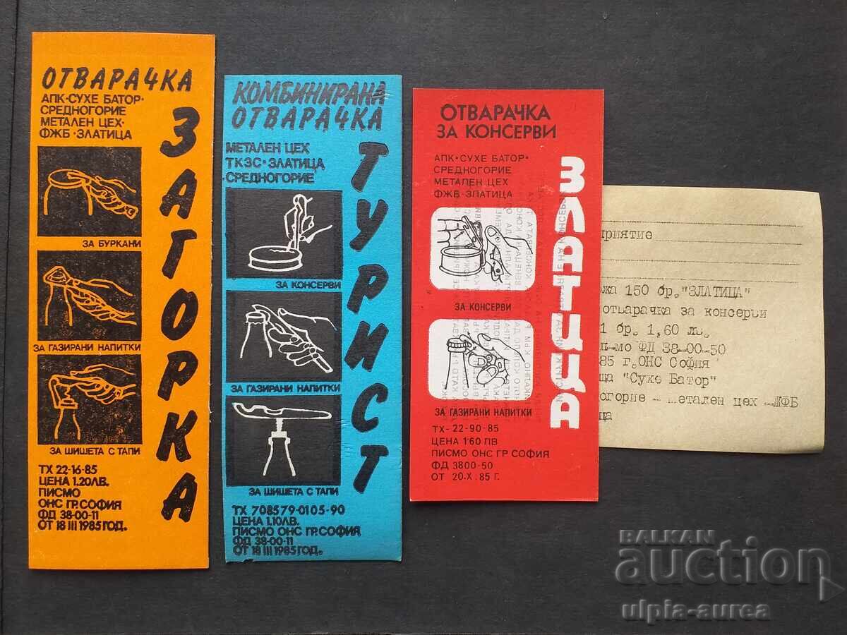 Λοτ Κοινωνικών ετικετών από ανοιχτήρια