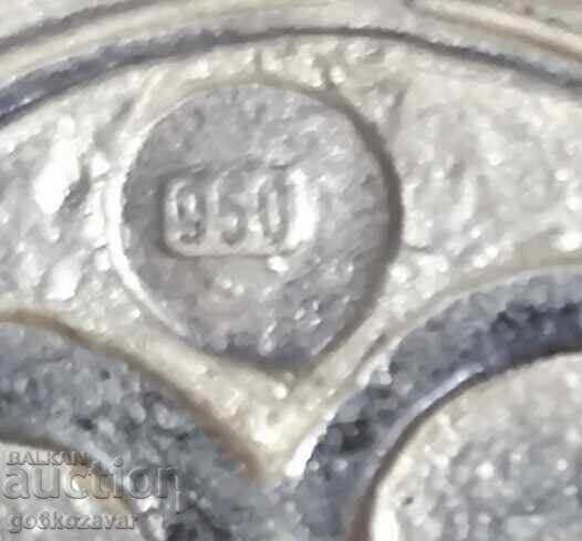 Delivery of Silver pendant Panagia "Theotokos of the Sign" - 950 silver