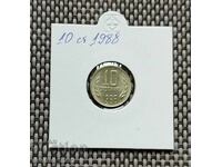 10 cenți 1988