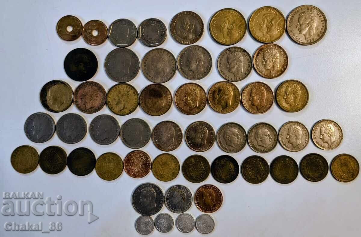 Доставка на Лот монети Испания!