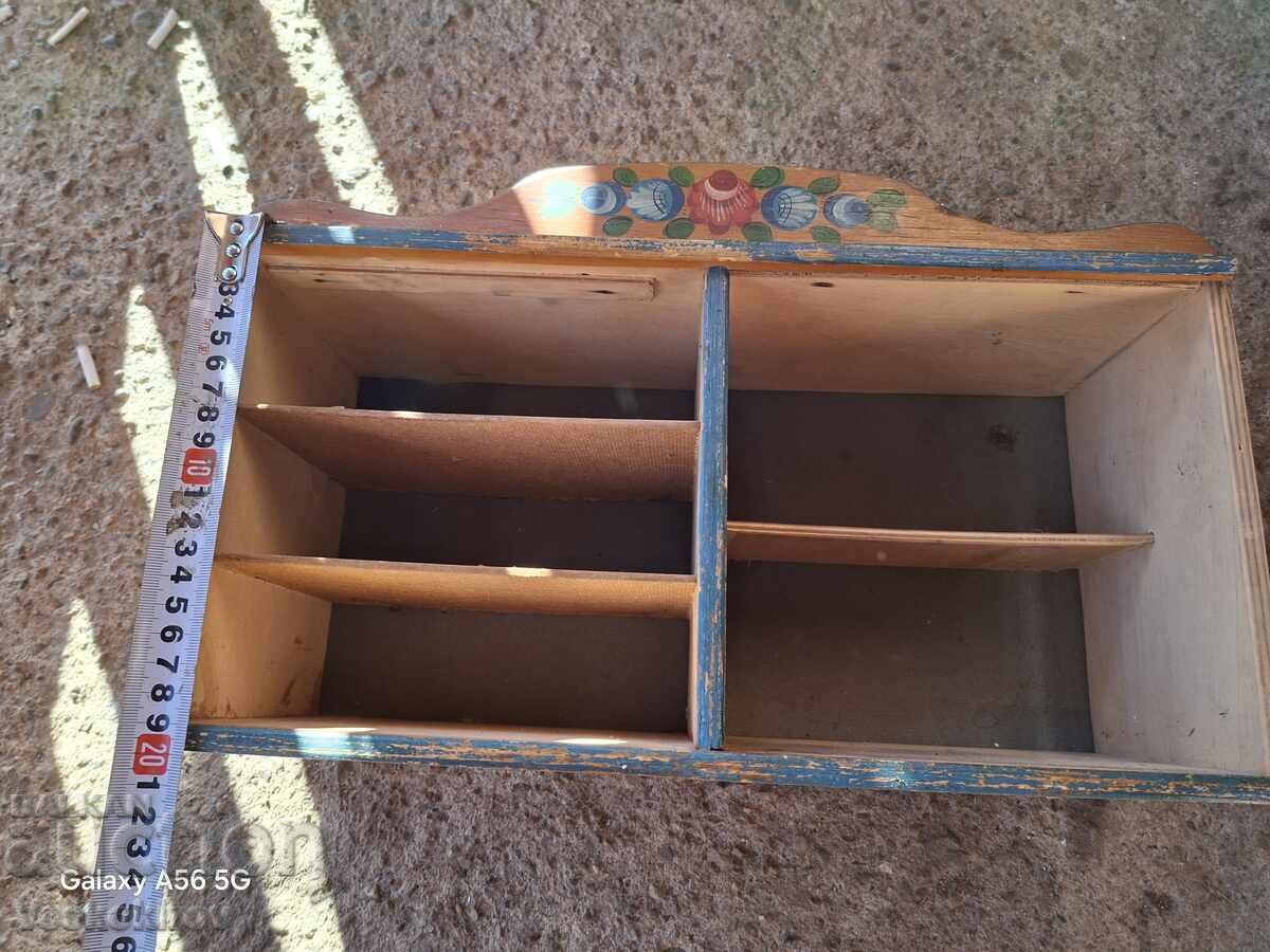 Etajeră retro din lemn