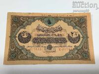 Turkey 2 1/2 Lira 1334 - 28 (1909 - 1918) Year