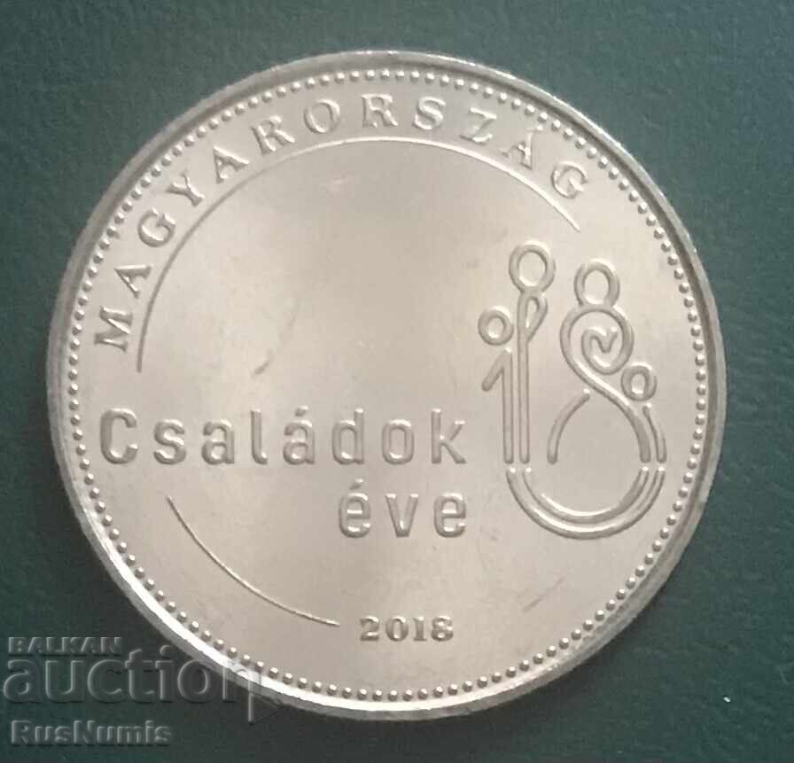 Унгария.50 форинта 2018 г.Година на семейството.