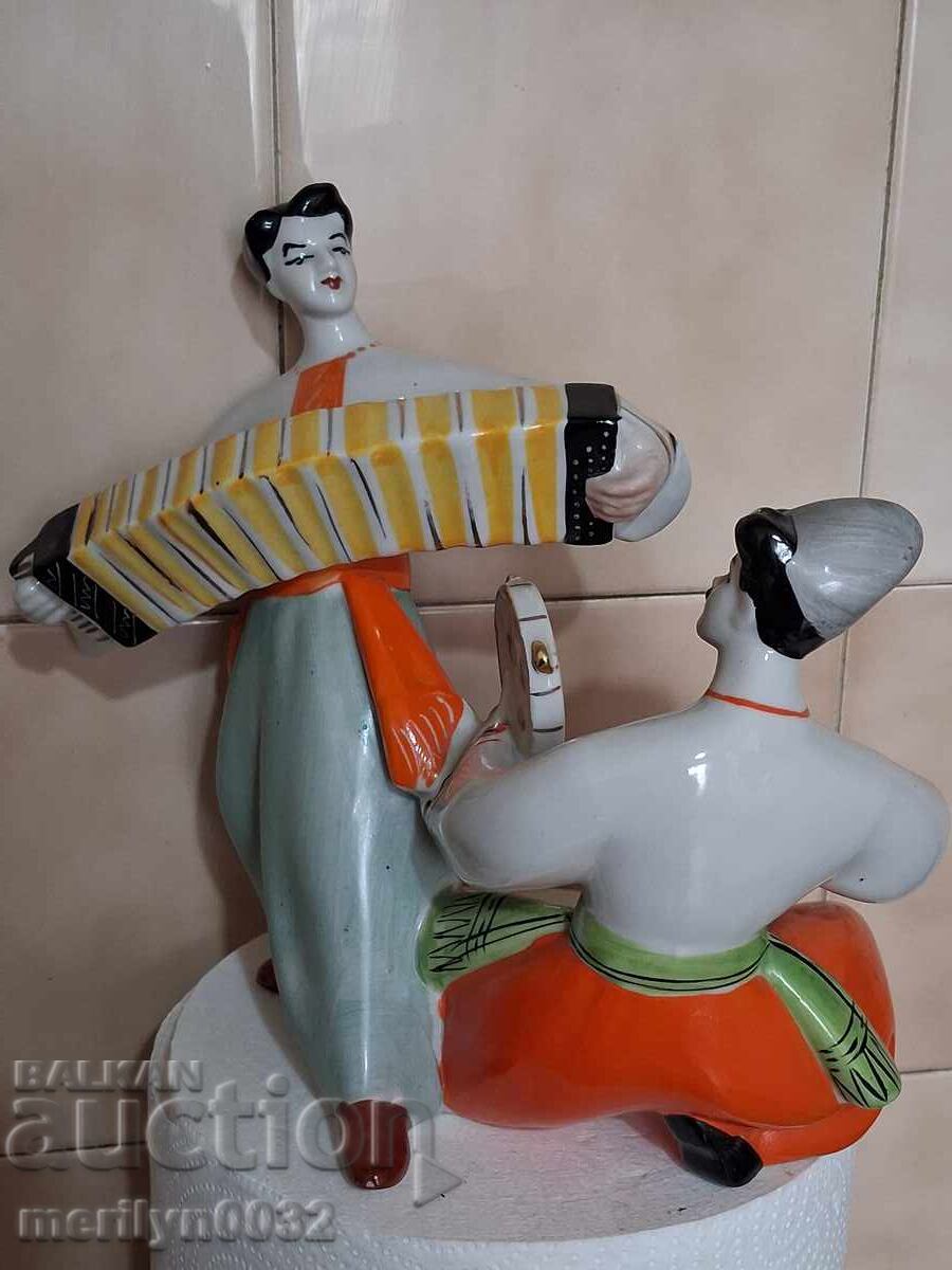 Figurină plastică statuetă dans cazac porțelan URSS - 7