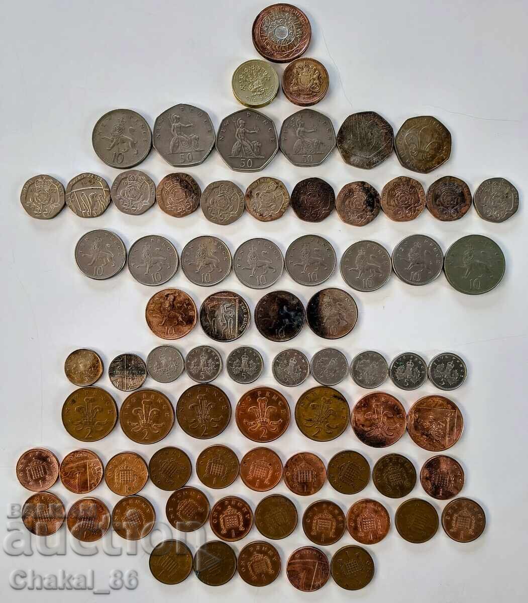 Νομίσματα παρτίδα Αγγλία!