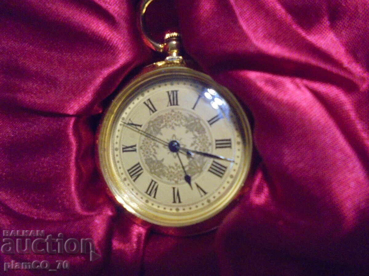 №*8431 Ceas de buzunar elegant – mecanism cu quartz cu preț € 14.90 | 29.14 BGN