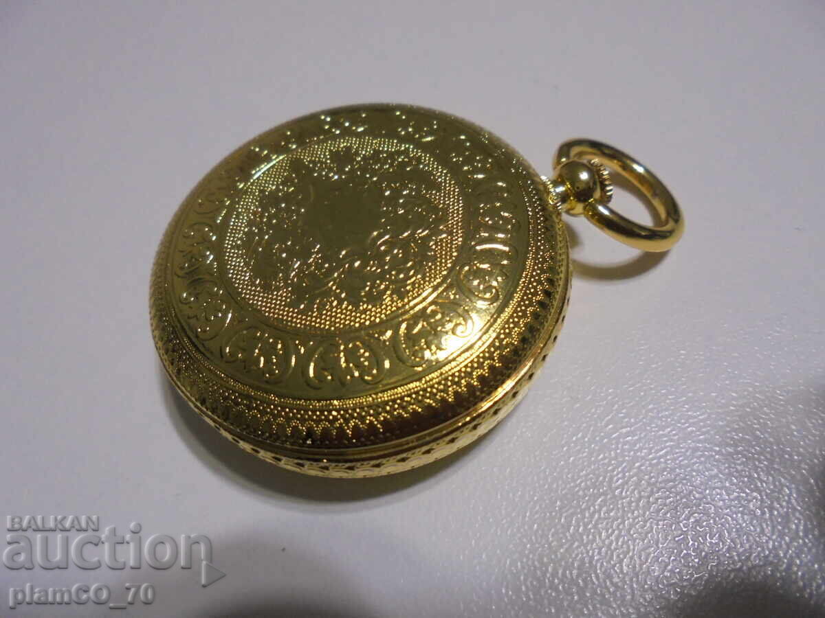 Livrarea №*8431 Ceas de buzunar elegant – mecanism cu quartz