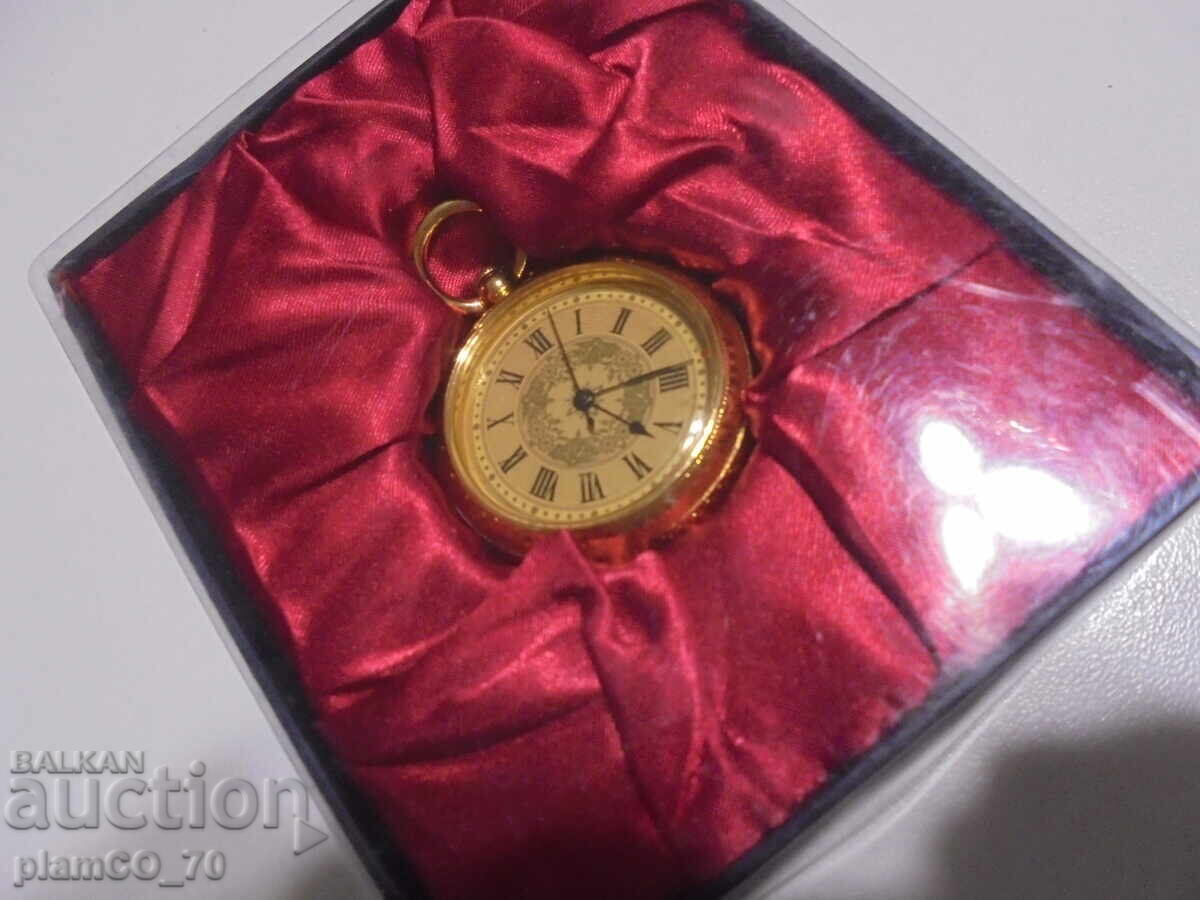 №*8431 Ceas de buzunar elegant – mecanism cu quartz - 5