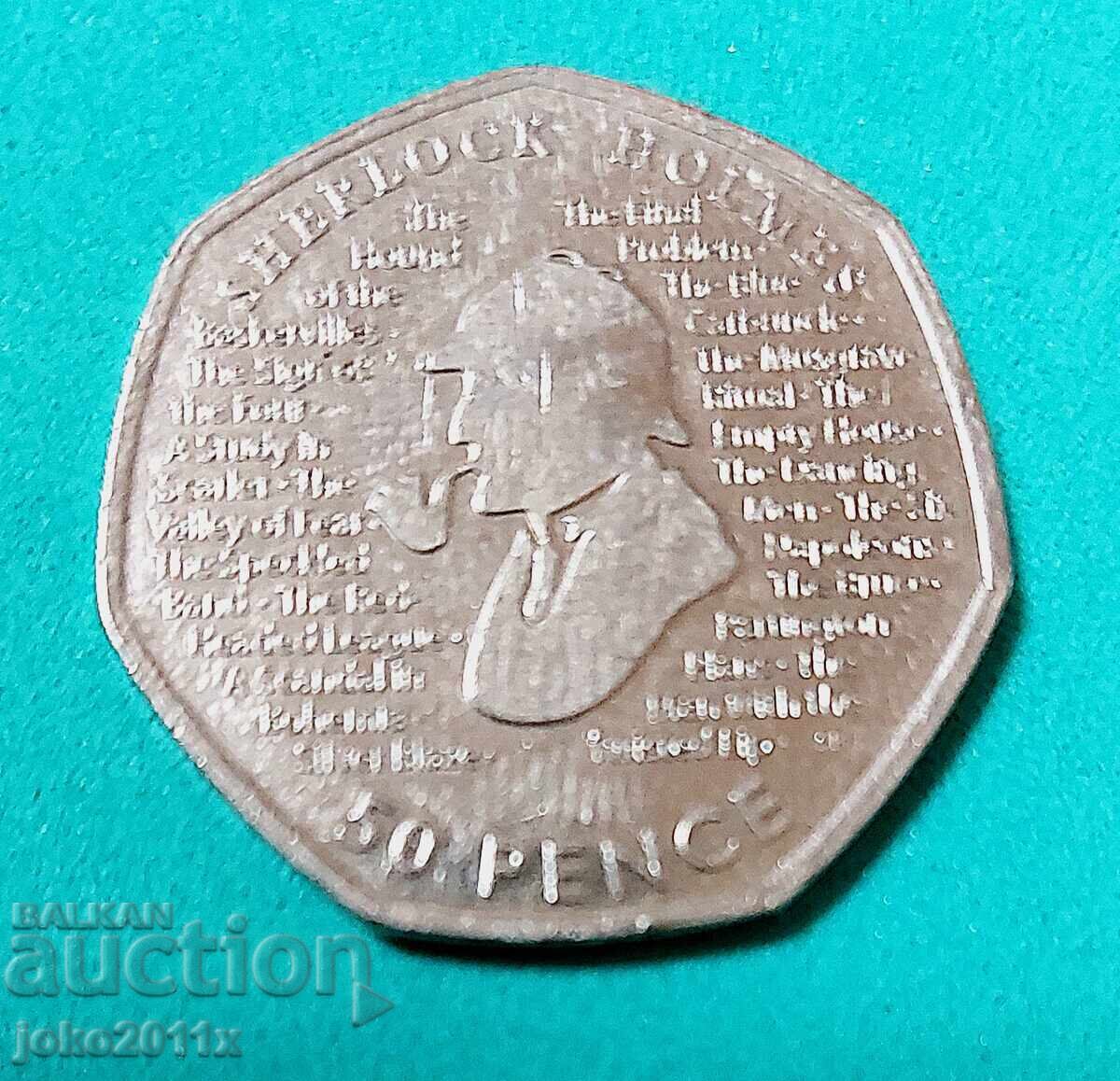 50 πένες Ηνωμένου Βασιλείου 2019 - επετειακά