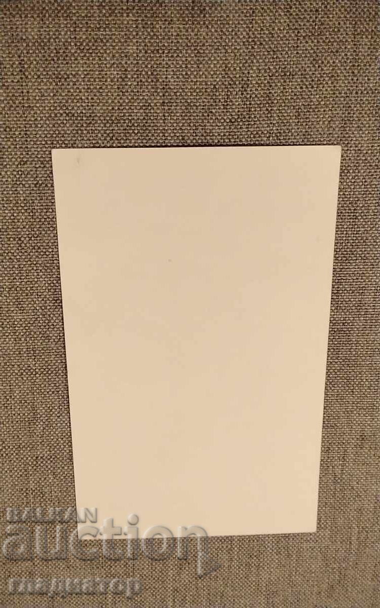 Licitație Carte poștală veche alb-negru Vasil Levski