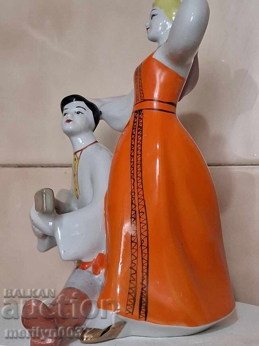 Licitație Figurină din porțelan, plastic, statuetă, porțelan, URSS