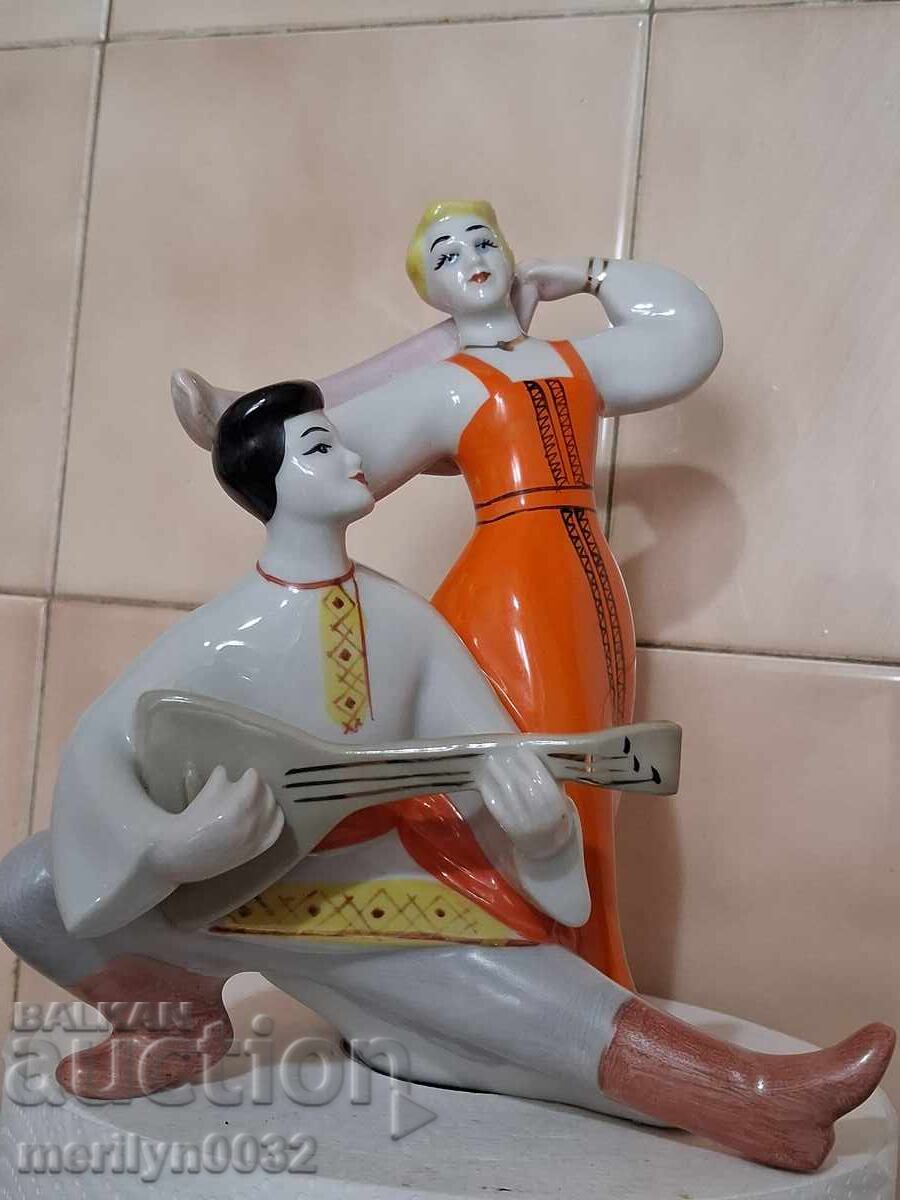 Figurină din porțelan, plastic, statuetă, porțelan, URSS - 6