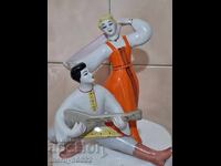 Порцеланова фигура, пластика, статуетка, порцелан, СССР