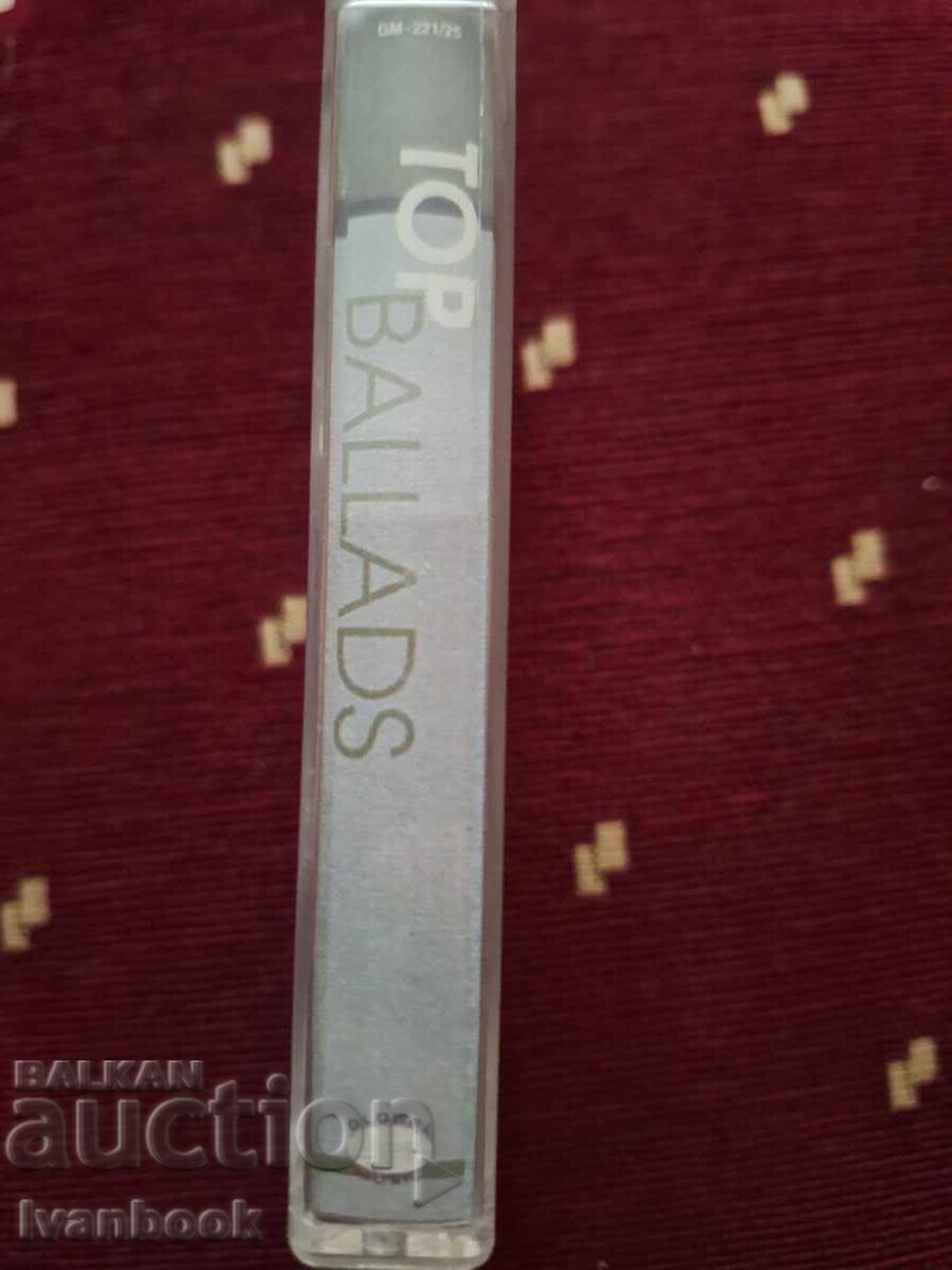 Caseta audio - Top balade cu preț € 0.99 | 1.94 BGN