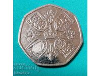 50 πένες Ηνωμένου Βασιλείου 2022 - επετειακά