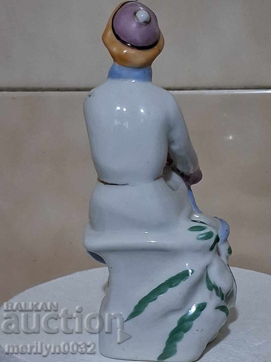 Licitație Figurină dansatoare 16cm plastică statuetă porțelan URSS