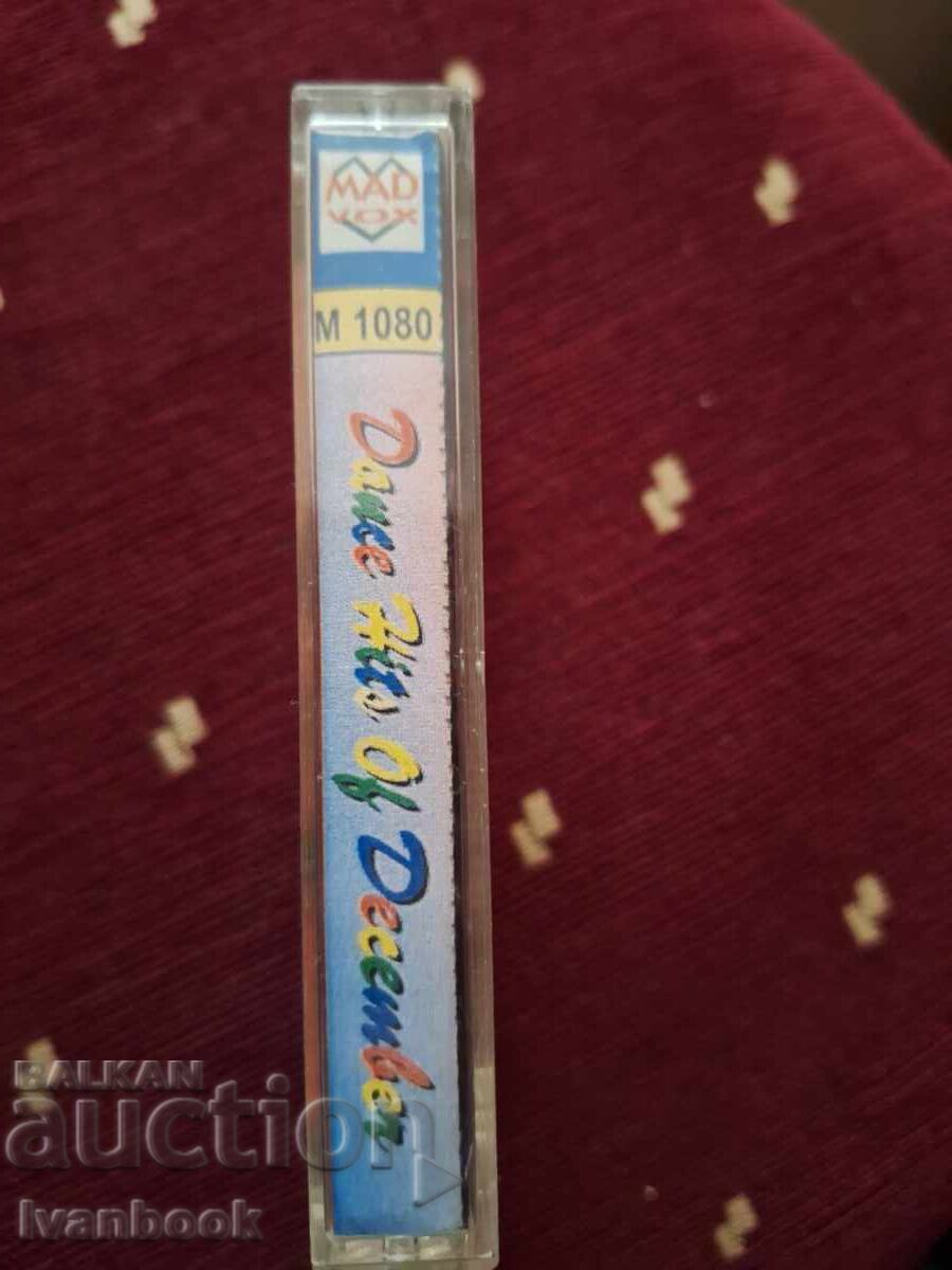 Аудио касета - Dance hits of december с цена € 1.00 | 1.96 лв.