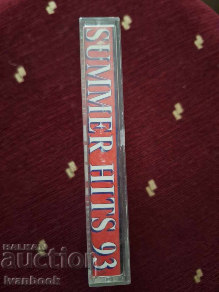 Κασέτα ήχου - Summer hits 93 με τιμή € 1.00 | 1.96 BGN