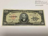 Cuba 20 Pesos 1960 Year with Che Guevara Signature UNC