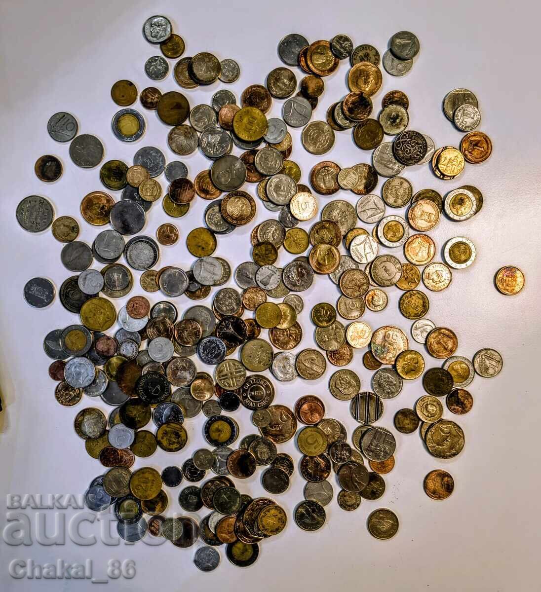 Παράδοση Πολλά μικτά νομίσματα!