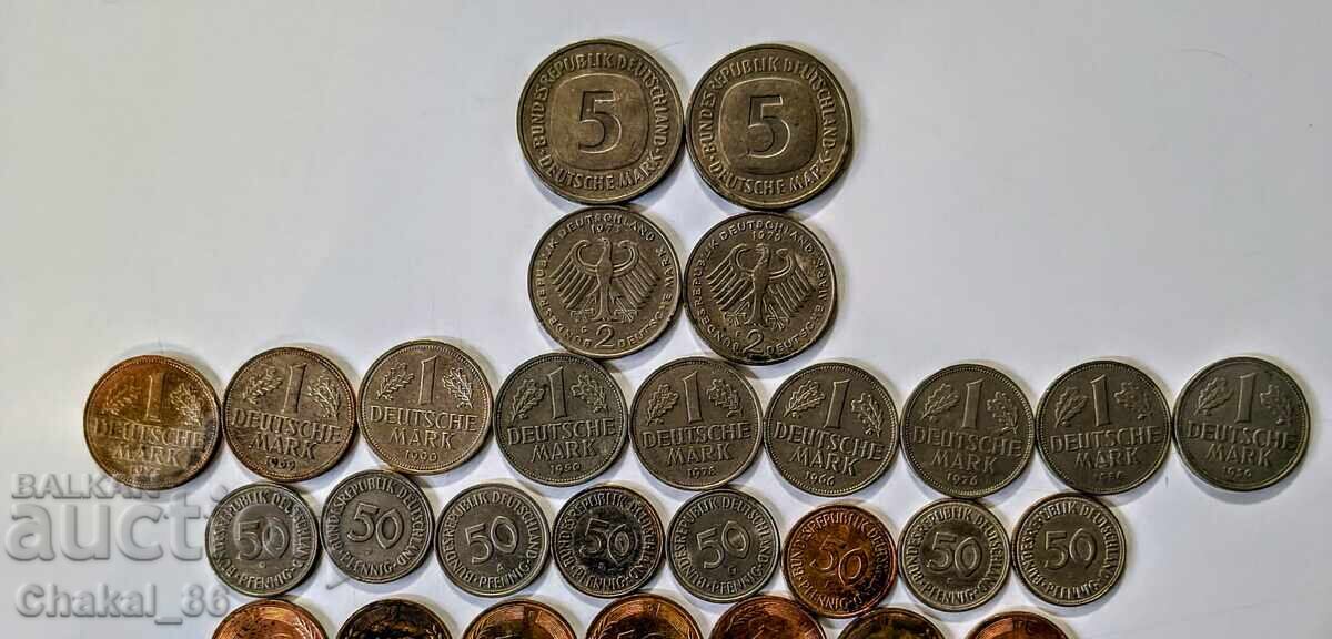 Νομίσματα παρτίδα Γερμανία! με τιμή € 0.11 | 0.22 BGN