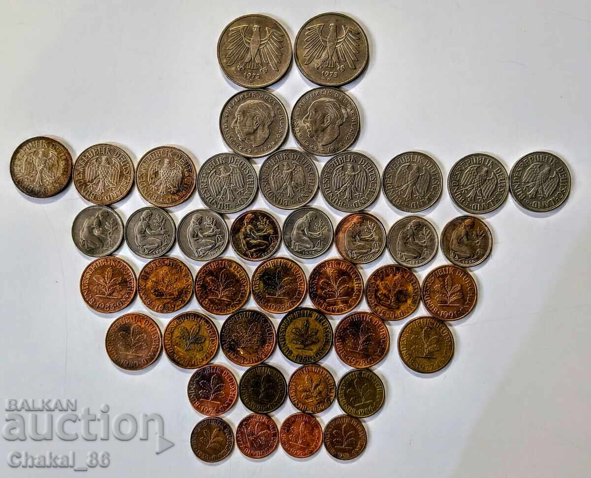 Νομίσματα παρτίδα Γερμανία! - 5