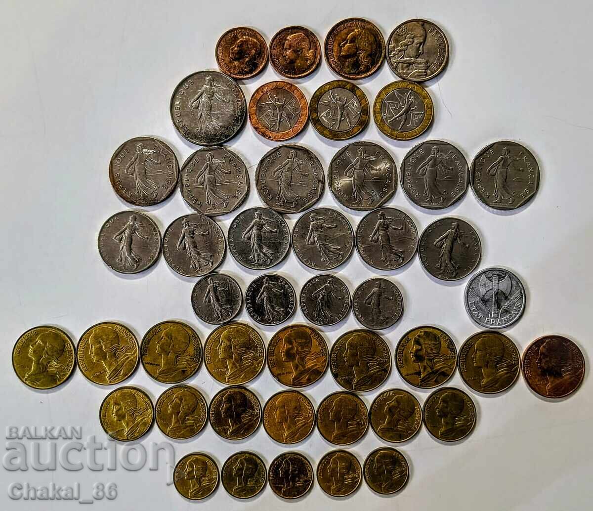 Μονέτες παρτίδα Γαλλία!