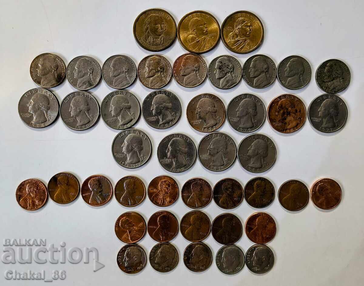 Δημοπρασία Μονέτες παρτίδα ΗΠΑ!