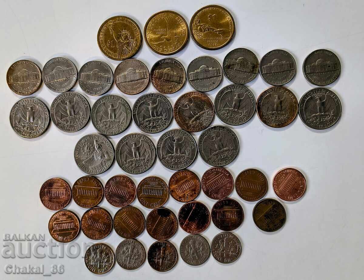 Μονέτες παρτίδα ΗΠΑ!