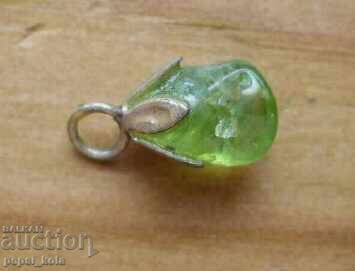 Pendant - chrysoprase pendant