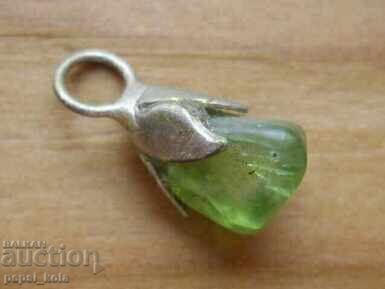 Pendant - chrysoprase pendant