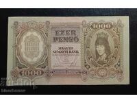 Ουγγαρία, 1000 pengő 1943, XF
