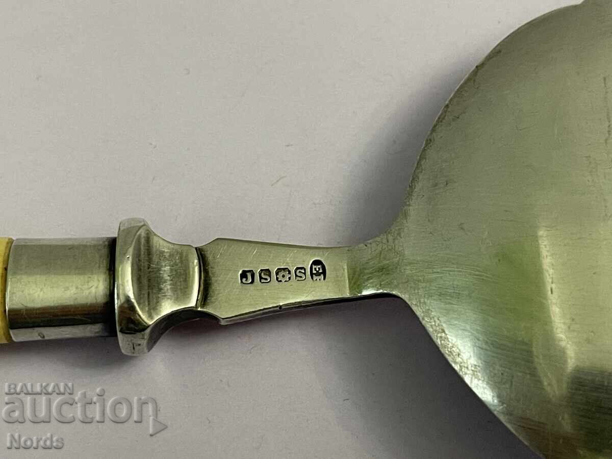 Linguriță argintată cu marcaj - 5 Linguriță argintată cu marcaj - 5