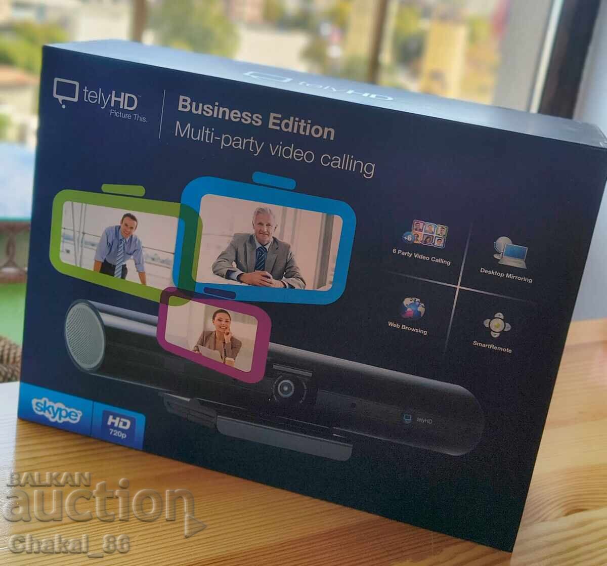 Cameră web pentru apeluri video, nouă, nedeschisă! cu preț € 0.01 | 0.02 BGN